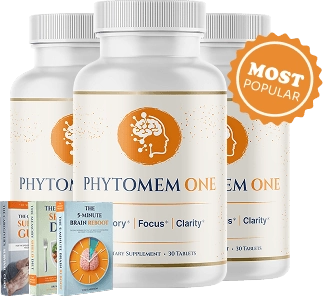 Three bottles of Phytomem One